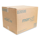 Morcon Tissue Morsoft Dispenser Napkins, 1-Ply, 6 x 13.5, White, 500/Pack, 20 Packs/Carton