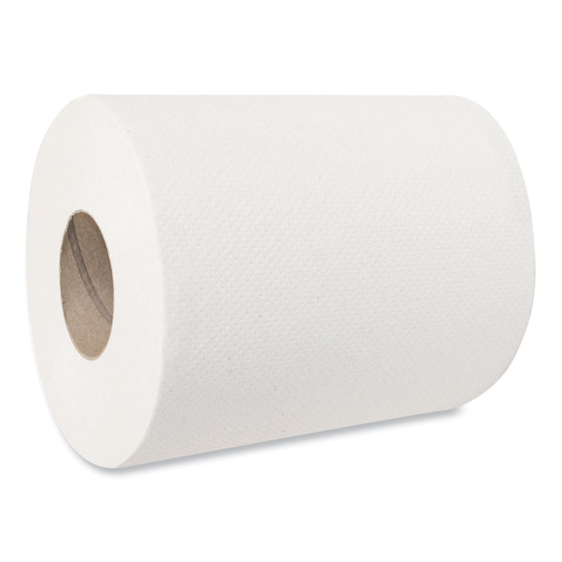 Morcon Tissue Morsoft Center-Pull Roll Towels, 2-Ply, 6.9" dia, White, 600 Sheets/Roll, 6 Rolls/Carton