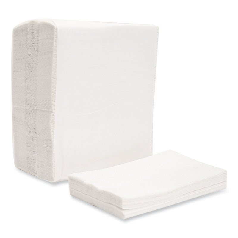 Morcon Tissue Morsoft Dispenser Napkins, 1-Ply, 6 x 13.5, White, 500/Pack, 20 Packs/Carton