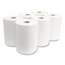 Morcon Tissue 10 Inch Roll Towels, 1-Ply, 10" x 800 ft, White, 6 Rolls/Carton