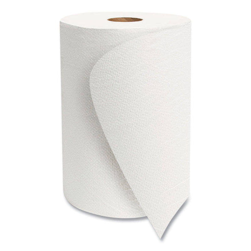 Morcon Tissue 10 Inch TAD Roll Towels, 1-Ply, 10" x 550 ft, White, 6 Rolls/Carton