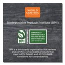 World Centric PLA Rectangular Deli Containers, 32 oz, 6.1 x 7.6 x 2.8, Clear, Plastic, 600/Carton