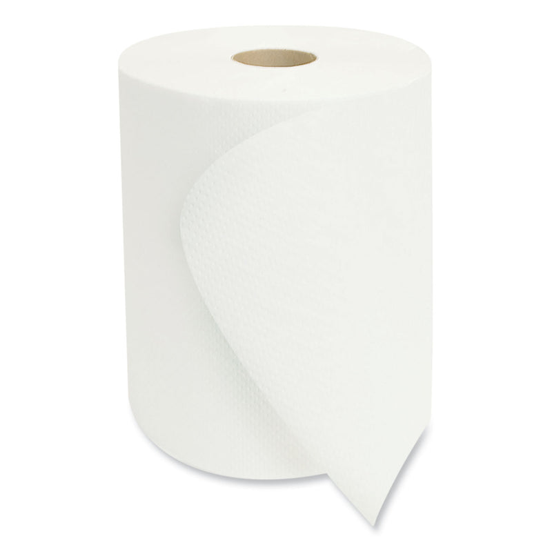 Morcon Tissue Morsoft Universal Roll Towels, 8" x 800 ft, White, 6 Rolls/Carton
