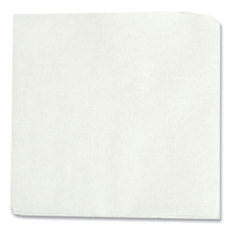 Morcon Tissue Morsoft Beverage Napkins, 9 x 9/4, White, 500/Pack, 8 Packs/Carton