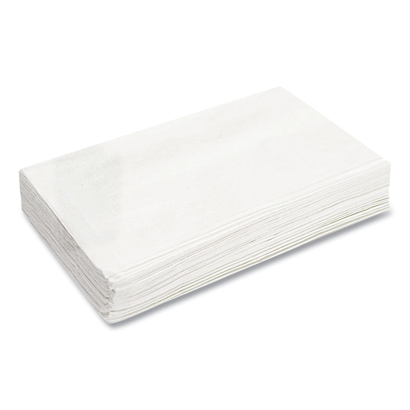 Morcon Tissue Morsoft Dinner Napkins, 2-Ply, 14.5 x 16.5, White, 3,000/Carton