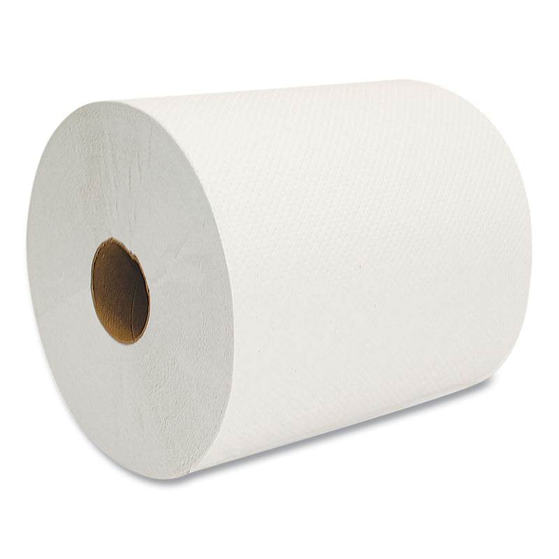 Morcon Tissue Morsoft Universal Roll Towels, 8" x 800 ft, White, 6 Rolls/Carton