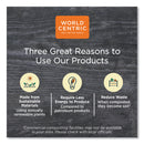 World Centric PLA Rectangular Deli Containers, 12 oz, 4.8 x 5.9 x 2.1, Clear, Plastic, 900/Carton