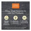 World Centric PLA Rectangular Deli Container Lids, 4.8 x 5.9 x 0.3, Clear, Plastic, 900/Carton