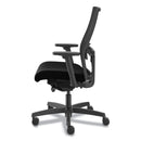 HON Ignition 2.0 4-Way Stretch Mid-Back Mesh Task Chair, Supports Up to 300 lb, 17" to 21" Seat Height, Black