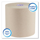 Scott Essential 100% Recycled Fiber Hard Roll Towel, 1.75" Core, 8" x 700 ft, Brown, 6/Carton