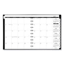 AT-A-GLANCE Move-A-Page Academic Weekly/Monthly Planners, 11 x 9, Black Cover, 12-Month (July to June): 2022 to 2023
