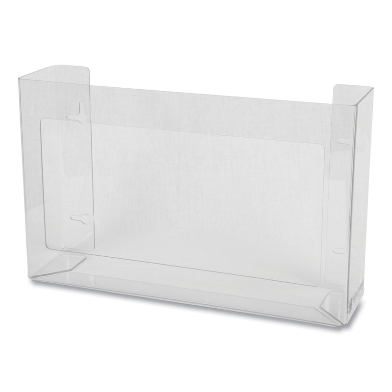 San Jamar Clear Plexiglas Disposable Glove Dispenser, 3-Box, Plexiglas, Clear, 18 x 3.75 x 10