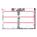 Blue Sky Analeis Create-Your-Own Cover Weekly/Monthly Planner, Floral, 11 x 8.5, White/Black/Coral, 12-Month (July-June): 2022-2023