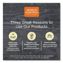 World Centric Fiber Container Sleeves, World Centric Leaf Design, 7.5" x 10" x 3.25", Natural, Paper, 800/Carton