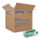 Kleenex Naturals Facial Tissue for Business, Flat Box, 2-Ply, White, 125 Sheets/Box