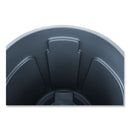 Rubbermaid Round Brute Container, Plastic, 32 gal, Gray