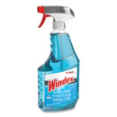 Windex Ammonia-D Glass Cleaner, Fresh, 32 oz Spray Bottle, 8/Carton