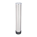 San Jamar Large Water Cup Dispenser with Removable Cap, For 12 oz to 24 oz Cups, Stainless Steel