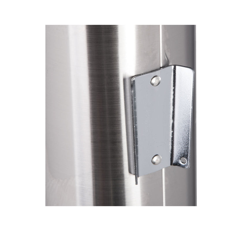 San Jamar Large Water Cup Dispenser with Removable Cap, For 12 oz to 24 oz Cups, Stainless Steel