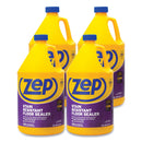 Zep Commercial Stain Resistant Floor Sealer, Unscented, 1 gal, 4/Carton