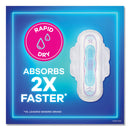 Always Ultra Thin Pads with Wings, Size 2, Long, Super Absorbent, 32/Pack