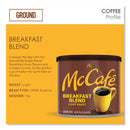 McCafe Ground Coffee, Breakfast Blend, 30 oz Can