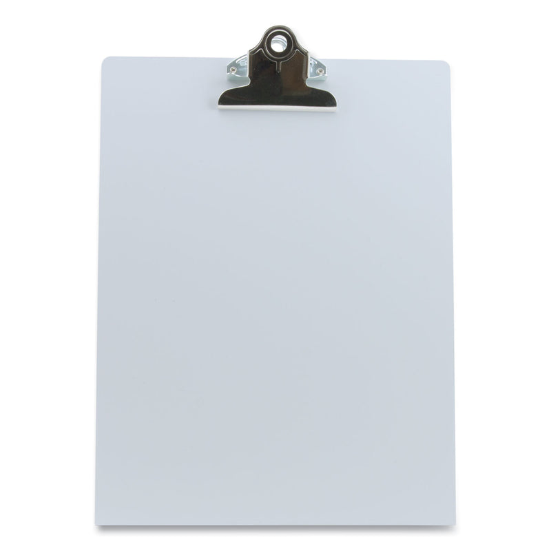 Saunders Free Standing Clipboard, Portrait Orientation, 1" Clip Capacity, Holds 8.5 x 11 Sheets, White