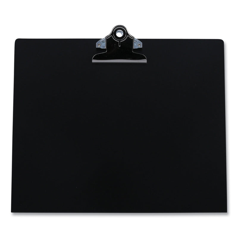 Saunders Free Standing Clipboard, Landscape Orientation, 1" Clip Capacity, Holds 11 x 8.5 Sheets, Black