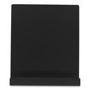 Saunders Tablet Stand or iPads and Tablets, 9.5 x 4.75 x 8.65, Aluminum, Black