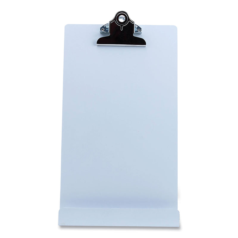 Saunders Free Standing Clipboard and Tablet Stand, 1" Clip Capacity, Memo Size: Holds 6 x 9 Sheets, White