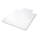 deflecto Antimicrobial Chair Mat, Rectangular, 48 x 36, Clear