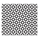 deflecto FashionMat Chair Mat, Rectangular, 35 x 40, Diamonds
