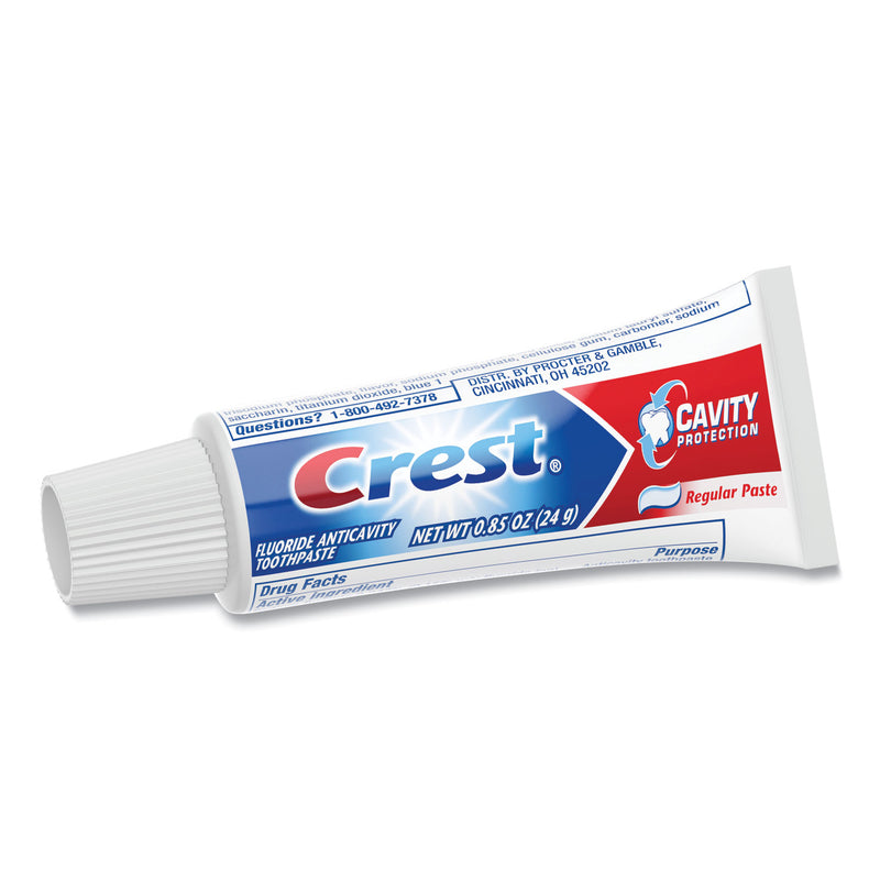 Crest Toothpaste, Personal Size, 0.85oz Tube, 240/Carton