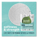 Seventh Generation 100% Recycled Bathroom Tissue, Septic Safe, 2-Ply, White, 240 Sheets/Roll, 24/Pack, 2 Packs/Carton