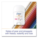Dove Invisible Solid Antiperspirant Deodorant, Floral Scent, 0.5 oz
