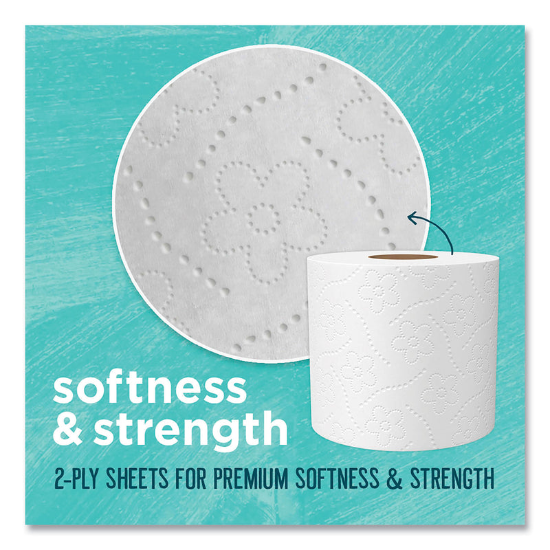 Seventh Generation 100% Recycled Bathroom Tissue, Septic Safe, 2-Ply, White, 240 Sheets/Roll, 12 Rolls/Pack, 4 Packs/Carton