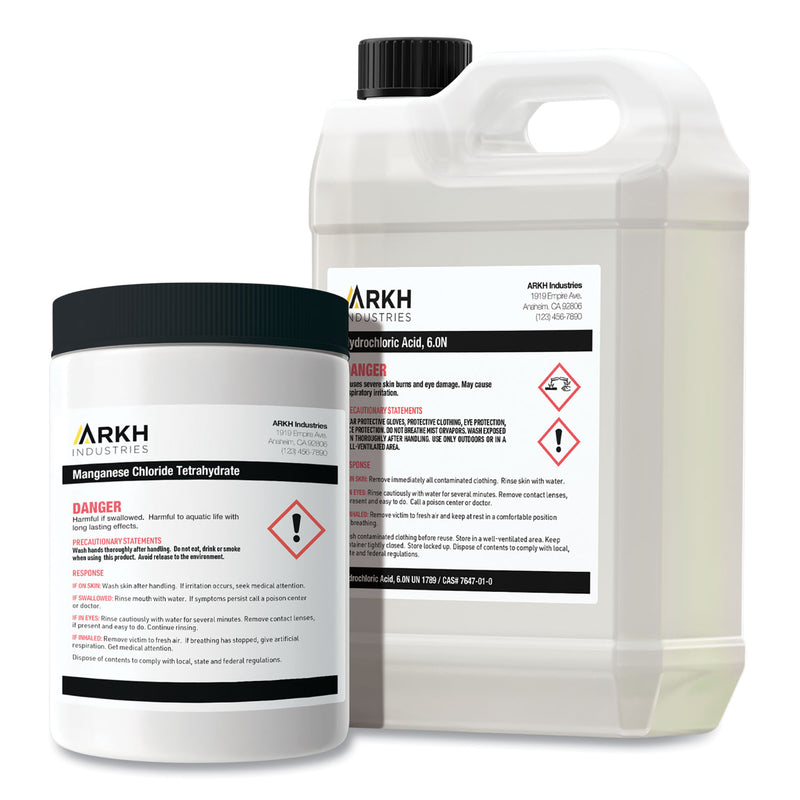 Avery UltraDuty GHS Chemical Waterproof and UV Resistant Labels, 4 x 4, White, 4/Sheet, 50 Sheets/Box