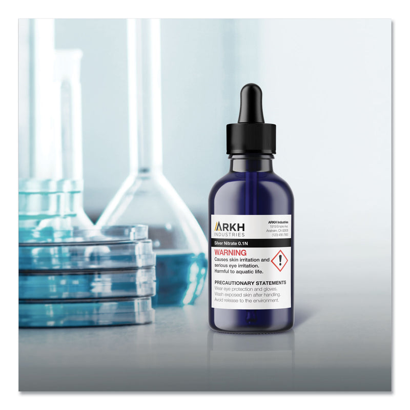 Avery UltraDuty GHS Chemical Waterproof and UV Resistant Labels, 2 x 2, White, 12/Sheet, 50 Sheets/Box