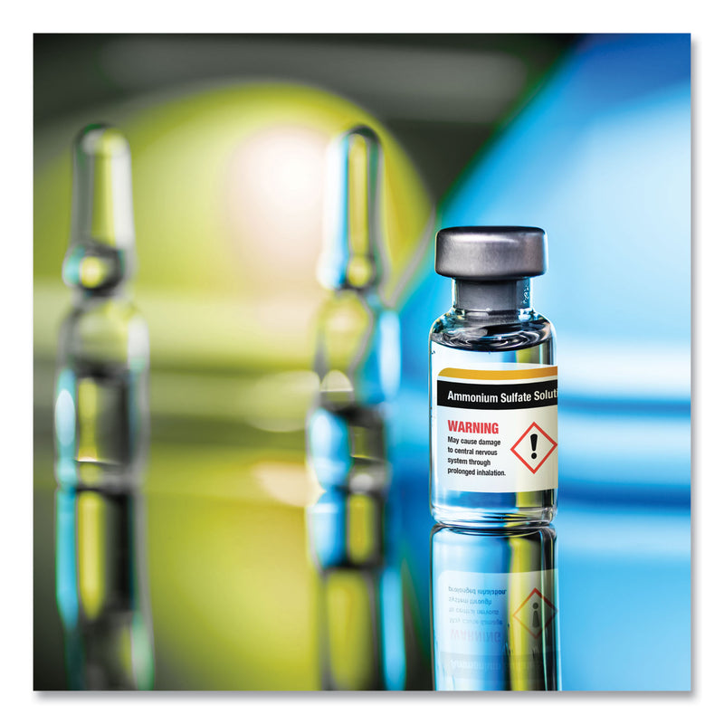 Avery UltraDuty GHS Chemical Waterproof and UV Resistant Labels, 1 x 2.5, White, 24/Sheet, 25 Sheets/Pack