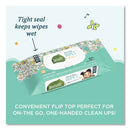 Seventh Generation Free and Clear Baby Wipes, 7 x 7, Unscented, White, 64/Flip-Top Pack