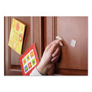 Scotch Restickable Mounting Tabs, Removable, Holds Up to 1 lb, 1 x 3, Clear, 6/Pack