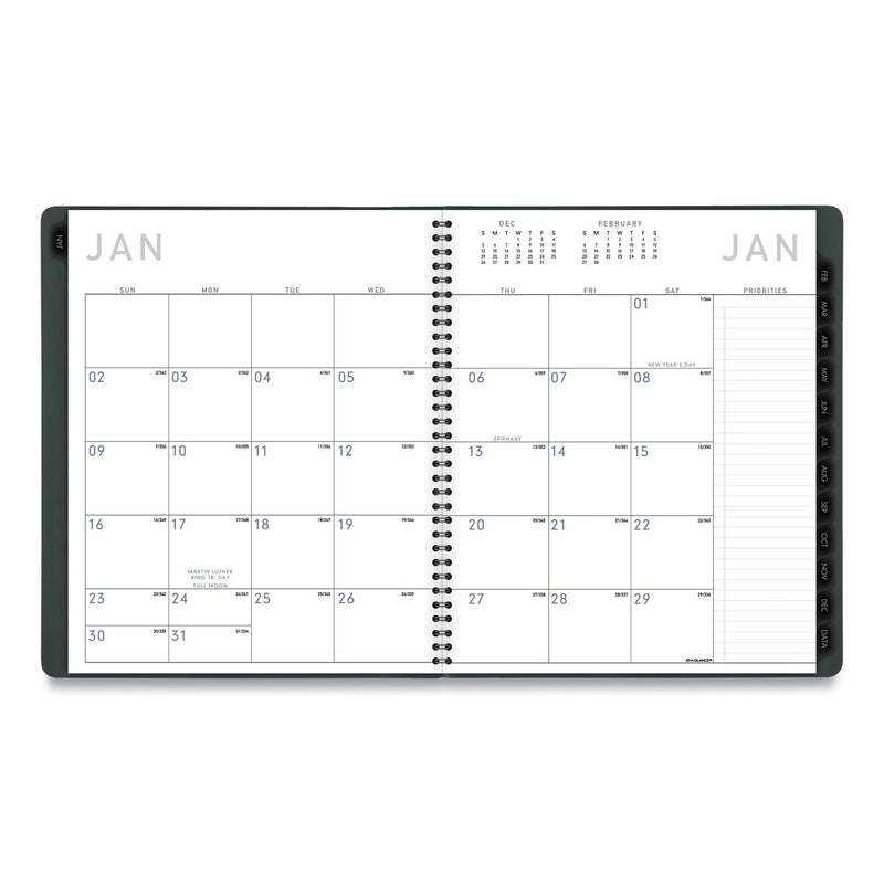 AT-A-GLANCE Contemporary Monthly Planner, 11 x 9, Forest Green Cover, 12-Month (Jan to Dec): 2023