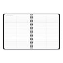 AT-A-GLANCE Contemporary Lite Weekly/Monthly Planner, 8.75 x 7, Black Cover, 12-Month (Jan to Dec): 2023