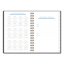 AT-A-GLANCE Signature Lite Weekly/Monthly Planner, 8.5 x 5.75, Maroon Cover, 12-Month (Jan to Dec): 2023