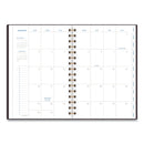 AT-A-GLANCE Signature Lite Weekly/Monthly Planner, 8.5 x 5.75, Maroon Cover, 12-Month (Jan to Dec): 2023