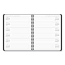 AT-A-GLANCE Contemporary Lite Weekly/Monthly Planner, 8.75 x 7, Black Cover, 12-Month (Jan to Dec): 2023