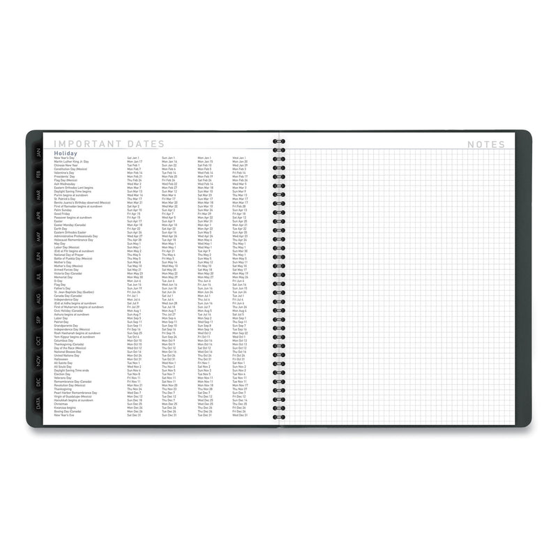 AT-A-GLANCE Contemporary Monthly Planner, 11 x 9, Forest Green Cover, 12-Month (Jan to Dec): 2023