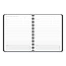 AT-A-GLANCE Contemporary Lite Weekly/Monthly Planner, 8.75 x 7, Black Cover, 12-Month (Jan to Dec): 2023
