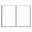 AT-A-GLANCE Signature Lite Weekly/Monthly Planner, 8.5 x 5.75, Maroon Cover, 12-Month (Jan to Dec): 2023