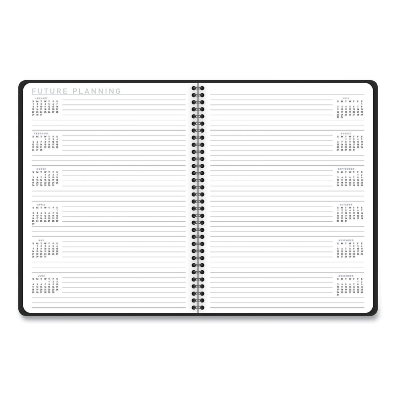 AT-A-GLANCE Contemporary Lite Weekly/Monthly Planner, 11 x 8.25, Black Cover, 12-Month (Jan to Dec): 2023
